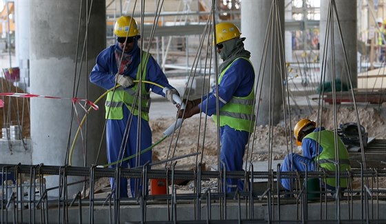 Za nekonenou práci na stavbách dostávají dlníci z chudých asijských region...