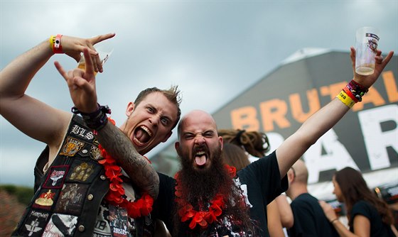 Festival Brutal Assault 2014 v pevnosti Josefov.