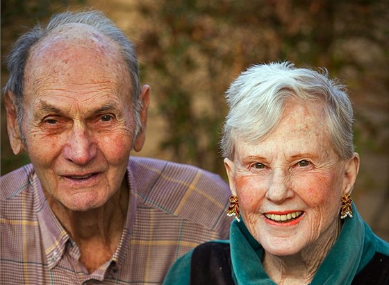 Don a Maxine Simpsonovi spolu ili 62 let. Oba zemeli na konci ervence 2014,