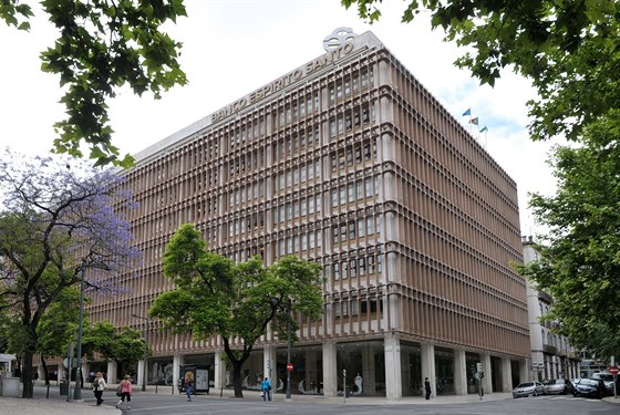 Centrála banky Banco Espírito Santo.