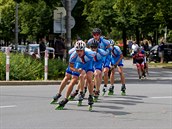 Už šest let se jezdí na Hlavní třídě Světový pohár v in-line bruslení, který... Už šest let se jezdí na Hlavní třídě Světový pohár v in-line bruslení, který...