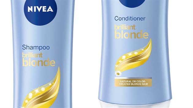 ada pro odbarven vlasy Brilliant Blonde, NIVEA: ampon, 250 ml za 70 K, kondicionr, 200 ml za 70 K