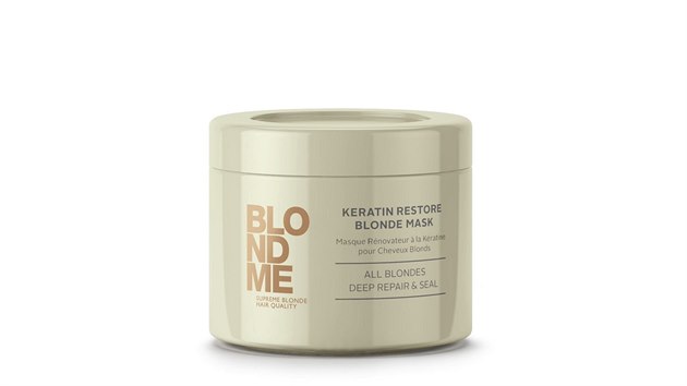 Keratinov obnovujc kra pro blond vlasy, BLONDME, 200 ml za 399 K