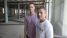 Projektoví manaei firmy PMT Real Martin Jankj (vlevo) a Petr ervínek v...