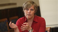 Vedoucí správy Chráněné krajinné oblasti Jeseníky Michaela Pruknerová. Vedoucí správy Chráněné krajinné oblasti Jeseníky Michaela Pruknerová.