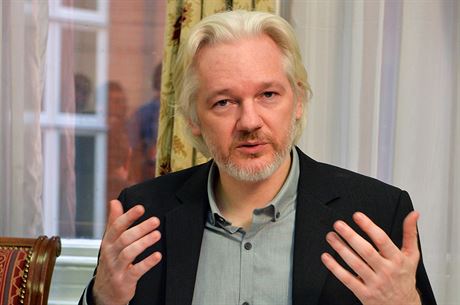 Zakladatel WikiLeaks Julian Assange.