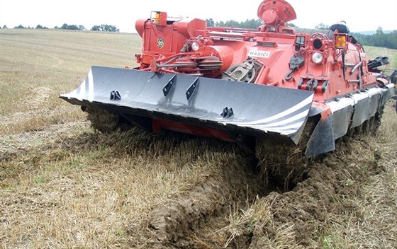 Vznikající elitní hasiský útvar v Jihlav bude i nadstandardn vybaven. K dispozici bude mít podobnou tkou techniku, jako napíklad jednotka z Hluína. Ilustraní snímek