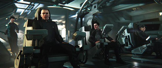 Upoutávka na vesmírnou akci Star Citizen