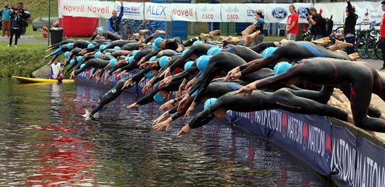 Triatlon v Karlových Varech, ilustraní foto