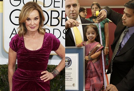 Jessica Lange a Jyoti Amge