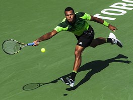 Jo-Wilfried Tsonga ve finle turnaje v Torontu. 