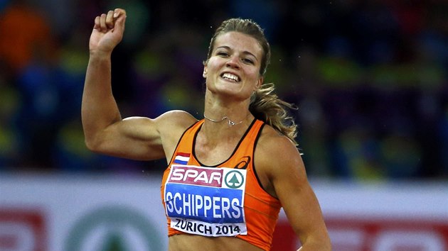 Dafne Schippersov slav na ME v Curychu triumf v zvodu na 200 metr.  