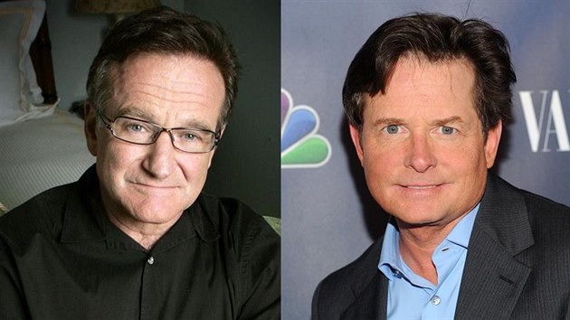 Robin Williams a Michael J. Fox