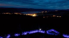 Stezka korunami strom nabízí unikátní výhled na umavu a Lipno.