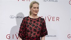 Meryl Streepová na premiée filmu Dárce v New Yorku