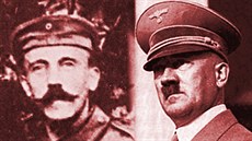 Adolf Hitler nosil za první svtové války velký knír. Piel o nj kvli...