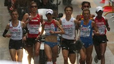 Momentka z enského maratonu na mistrovství Evropy v Curychu