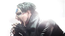 Marilyn Manson vystoupil 12. srpna 2014 ve vyprodané praské Lucern.