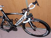 �pi�kové závodní kolo Ridley Noah, které n�kdo v sobotu ukradl v Ostrav�-Porub�.