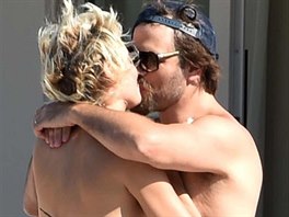 Pamela Andersonov a Rick Salomon dva tdny po podn dosti o rozvod