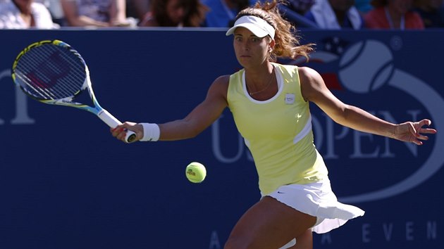 esk tenistka Petra Cetkovsk souboj s Kvitovou ve 2. kole US Open prohrla.