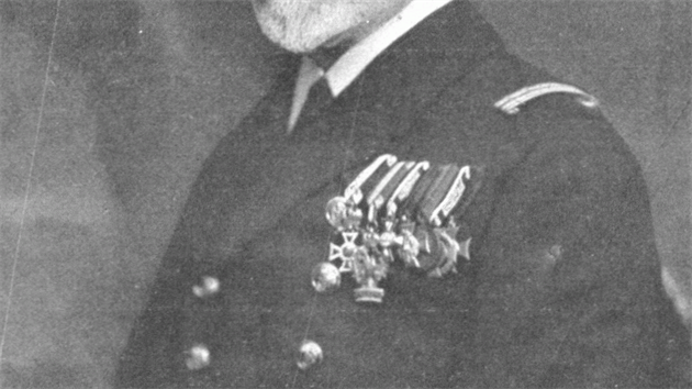 Velitel rakousko - uherskho lostva admirl Anton Haus