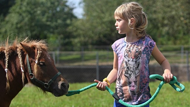 Den pro veejnost na farm Brodinovch v hoilce na Havlkobrodsku.