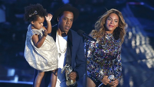 Ceny MTV 2014: Slavn rodinka - Beyonc, Jay-Z a jejich dcera Ivy Blue