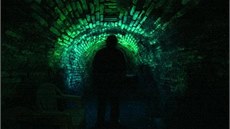 Tajemné fosforeskující chodb v Jihlavském podzemí pezdívají svítivka