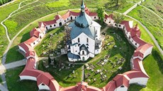 Kostel sv. Jana Nepomuckého na Zelené hoře ve Žďáru nad Sázavou. Kostel sv. Jana Nepomuckého na Zelené hoře ve Žďáru nad Sázavou.