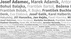 Seznam regionálních autorů, které zájemci najdou ve Zlínské literární tržnici. Seznam regionálních autorů, které zájemci najdou ve Zlínské literární tržnici.
