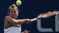 Barbora Záhlavová-Strýcová v utkání 1. kola US Open.