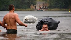 V rámci soute ekal przkumáky také 250 metr dlouhý úsek Barnovské...