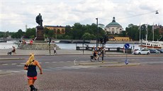 Nábřeží pod královským palácem je mezi běžci oblíbené Nábřeží pod královským palácem je mezi běžci oblíbené