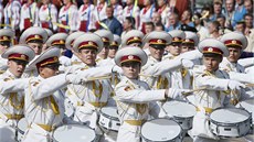 V Kyjev se sklaví nezávislost a armáda uspoádala mohutnou vojenskou pehlídku