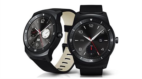 LG G Watch R jsou první hodinky s kulatým displejem.