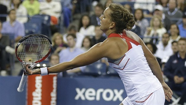 Barbora Záhlavová-Strýcová ve tetím kole na US Open