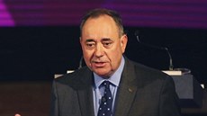 Pedseda Skotské národní strany Alex Salmond bojuje za oddlení Skotska od...