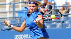 MARNÉ ÚSILÍ. Petra Kvitová dela, ale srbskou soupeku Aleksandru Kruniovou ve 3. kole US Open nepemohla.