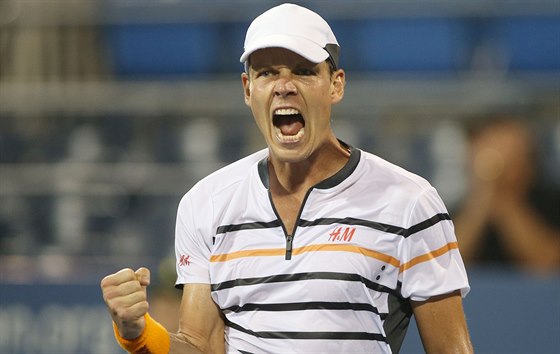 Tomá Berdych na US Open