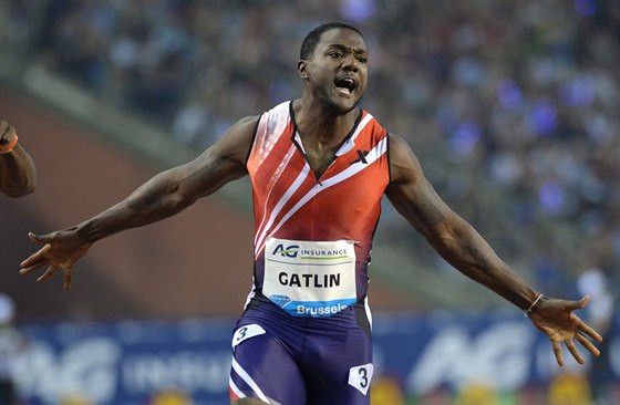 Americký sprinter Justin Gatlin