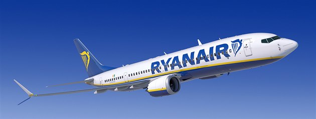 Dopravce Ryanair nakupuje nové letouny Boeing 737 MAX. Dopravce Ryanair nakupuje nové letouny Boeing 737 MAX.