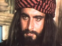 Kabir Bedi jako Sandokan ve stejnojmenném seriálu (1976)