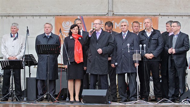 Sociln demokrat v pondl v Pelhimov zahjili setkn s volii ped nadchzejcmi sentnmi a komunlnmi volbami (1. z)