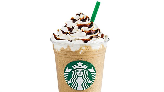 Kolov Frappuccino ze Starbucks je standardardn vanilkov frappuccino s extra porc vanilky a mandlovou chut