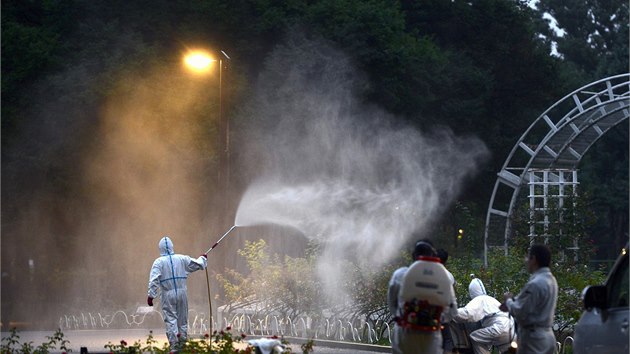 Horekou dengue se nakazilo u nejmn 35 Japonc. Velkou st z nich tpl nakaen komr v tokijskm parku Jjogi. Nemoc se v zemi ila naposledy v roce 1945 (2. z 2014)