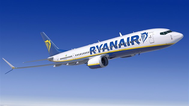 Dopravce Ryanair nakupuje nov letouny Boeing 737 MAX.