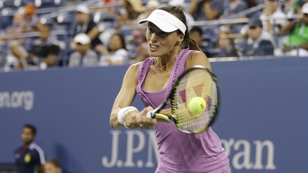 Martina Hingisov ve finle tyhry na US Open. 