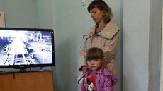 ena, která uprchla z východní Ukrajiny, hledá práci v ruském Krasnojarsku (2....