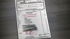 Tento leták rozdával chirurg pacientům v ambulanci Fakultní nemocnice u svaté... Tento leták rozdával chirurg pacientům v ambulanci Fakultní nemocnice u svaté...